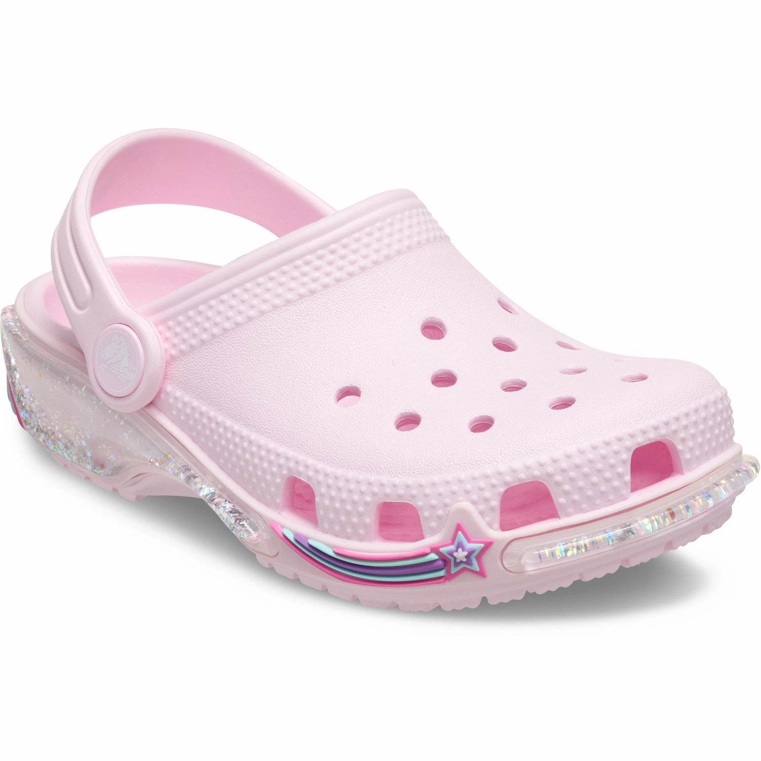 Daily Support Light cushion Crocs Pink Milk Classic Star Sprinkel Shaker Clog