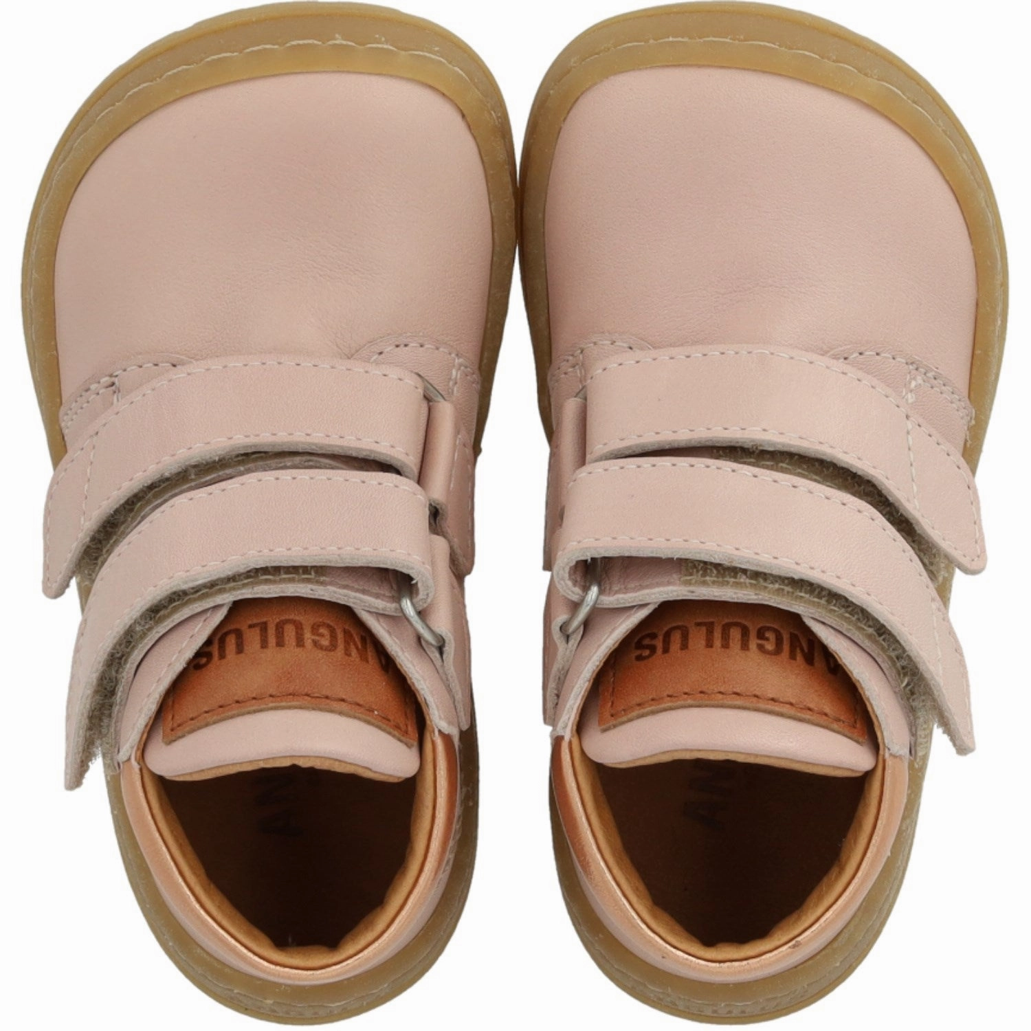 Air Circulation Bold Detail Angulus Rosebud/Tan/Copper Shine Beginner Mid-Cut Sneaker