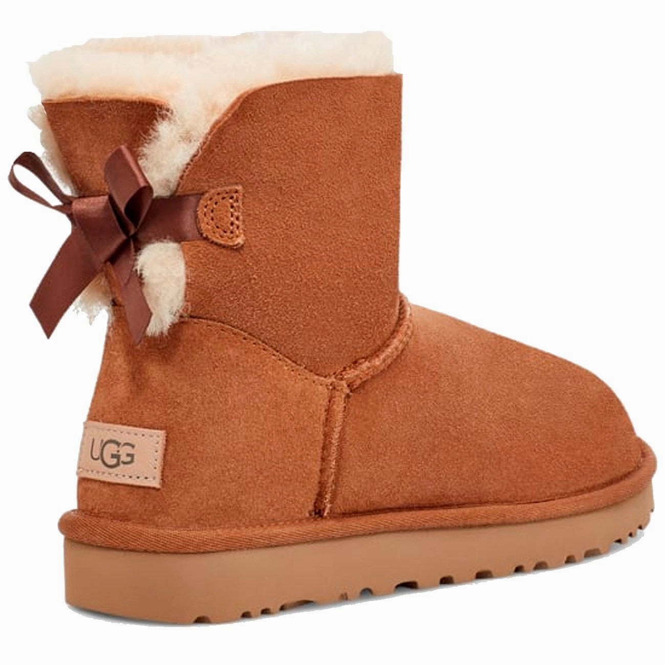 UGG W Mini Bailey Bue II Chestnut Reflective accents