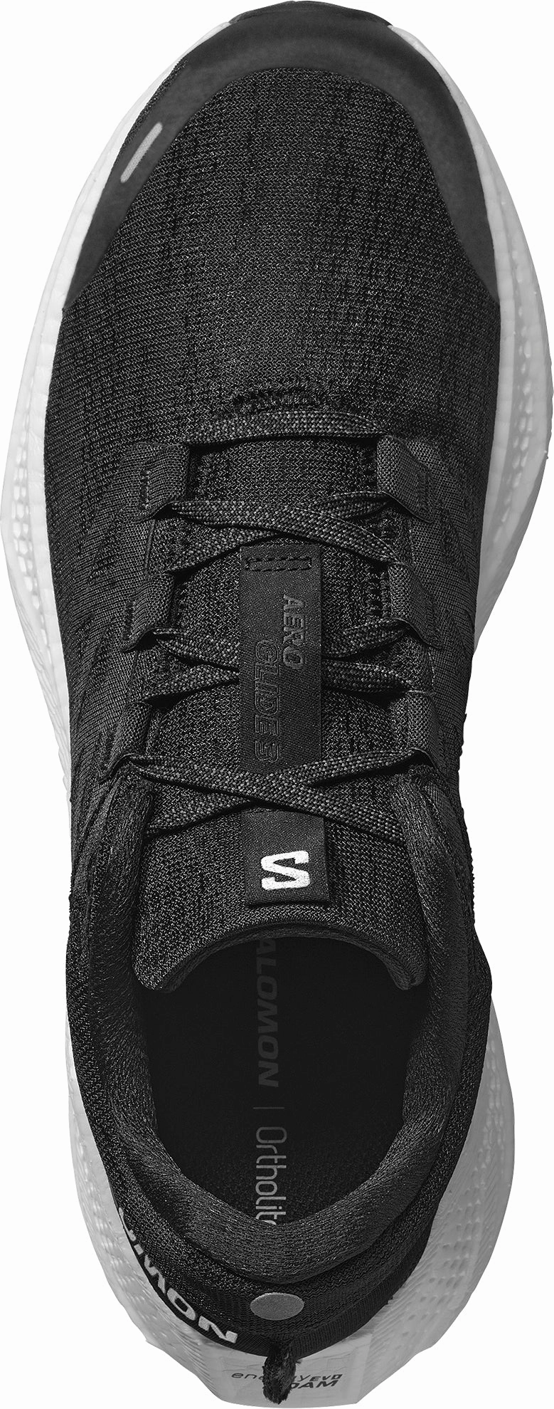 Salomon Aero Glide 3 Mens Running Shoes - Black crossover use
