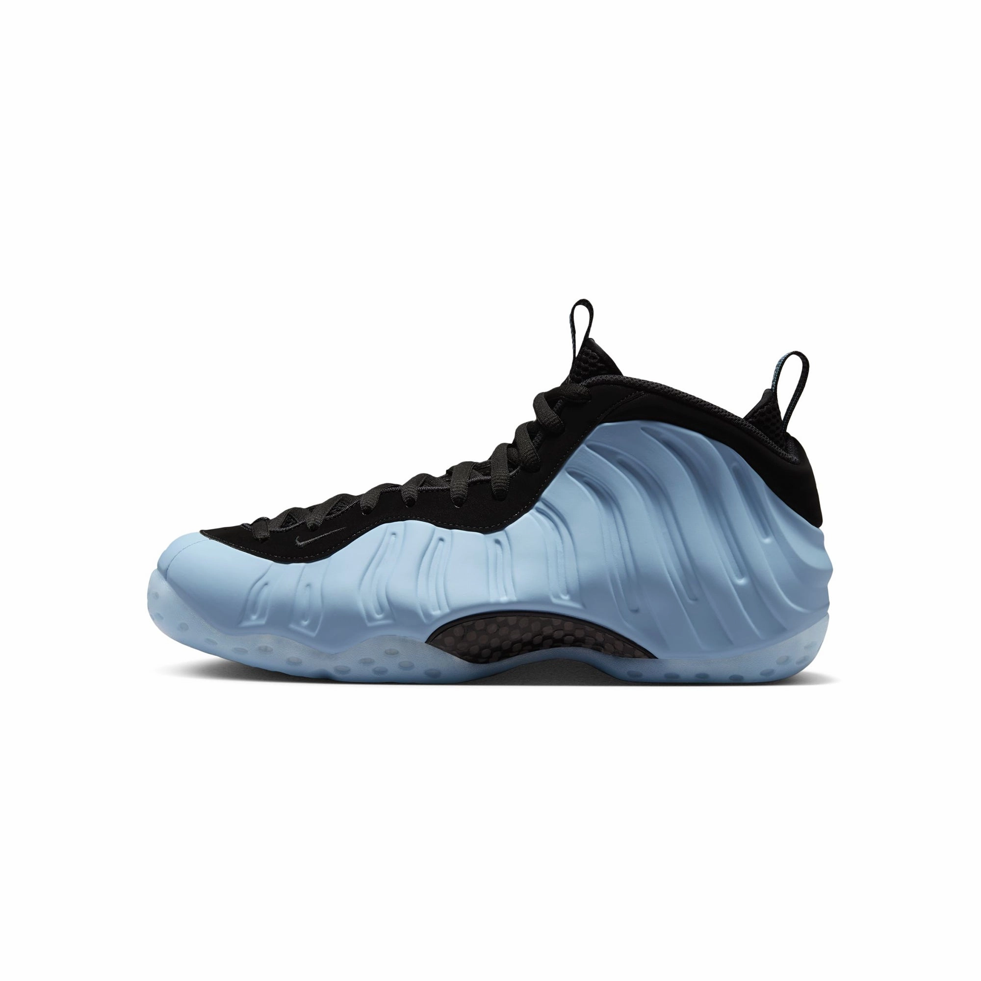 Unidirectional Flex Lines Nike Mens Air Foamposite One "Psychic Blue" Shoes
