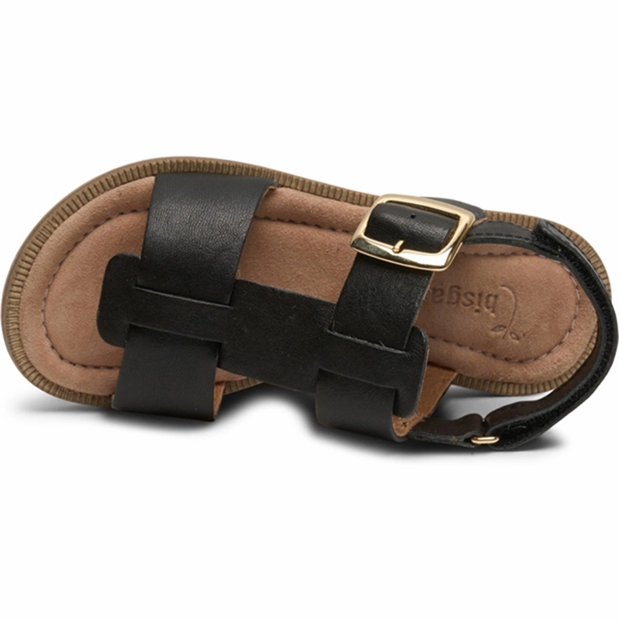 Bisgaard Adea Sandal Black Easy Footwear Comfort collar
