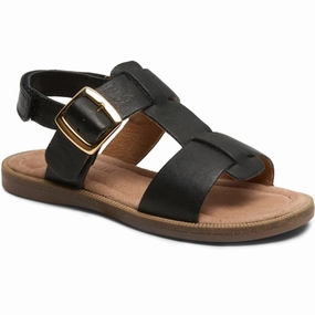 Bisgaard Adea Sandal Black Shock Absorbing Technology