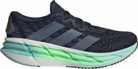 adidas Adistar 4.0 Mens Running Shoes - Blue traction - control - technology shoes reflective - design shoes