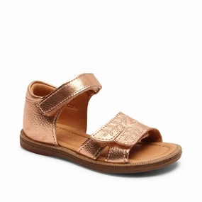 Bisgaard Alexa C Sandal Rose Gold Casual Easy Step Fit Sandals