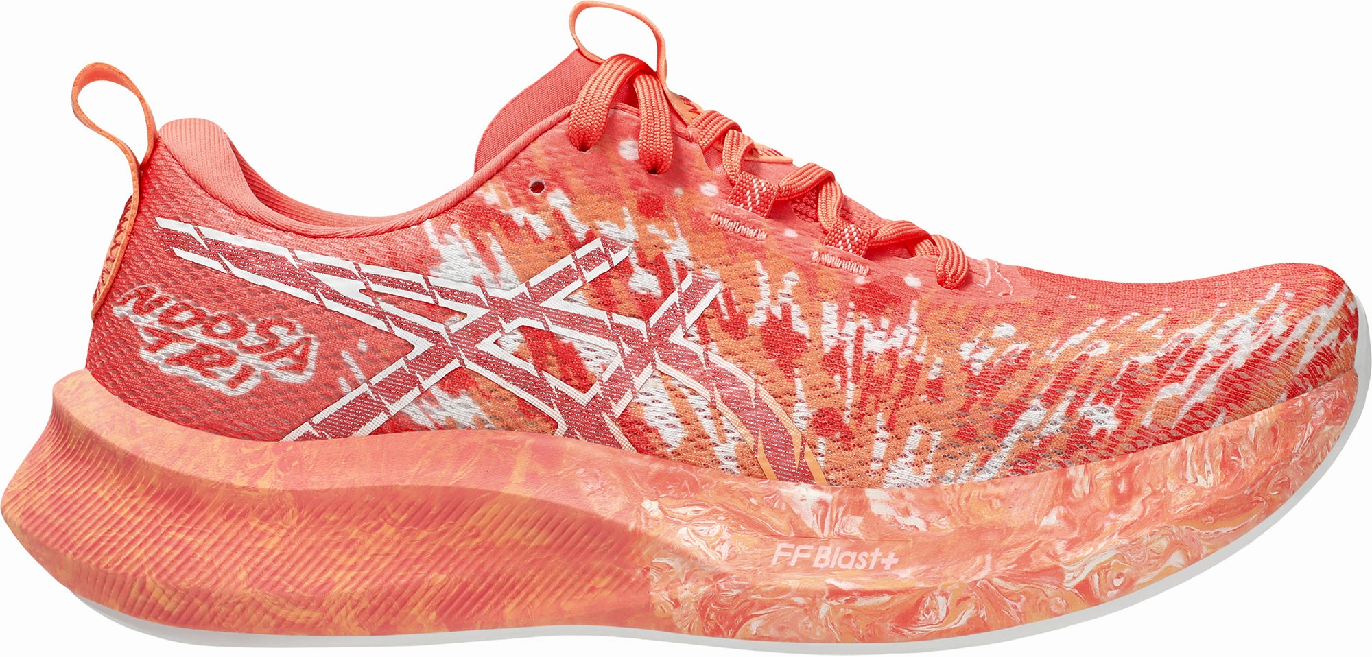 running in a field shoes Asics Noosa Tri 16 Womens Running Shoes - Orange