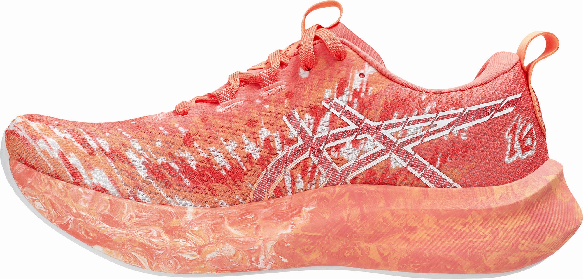 patterned - design shoes Reinforced Eyelets Asics Noosa Tri 16 Womens Running Shoes - Orange