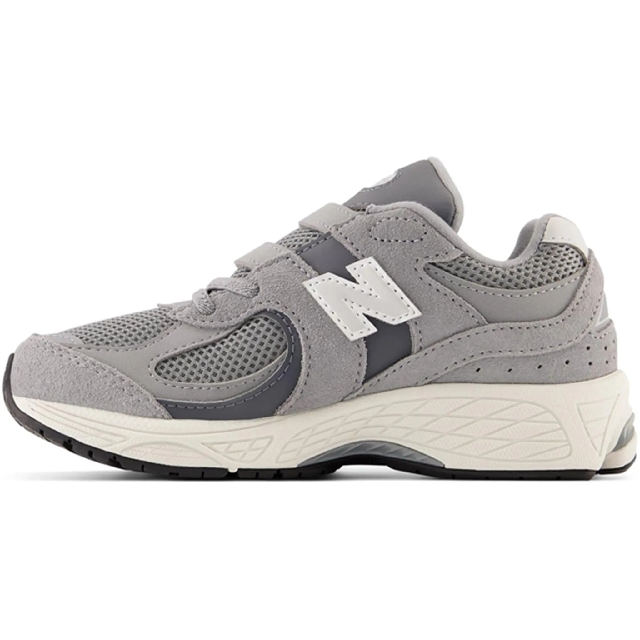 Boosted fit New Balance 2002 Alternative Closure Sneakers Steel
