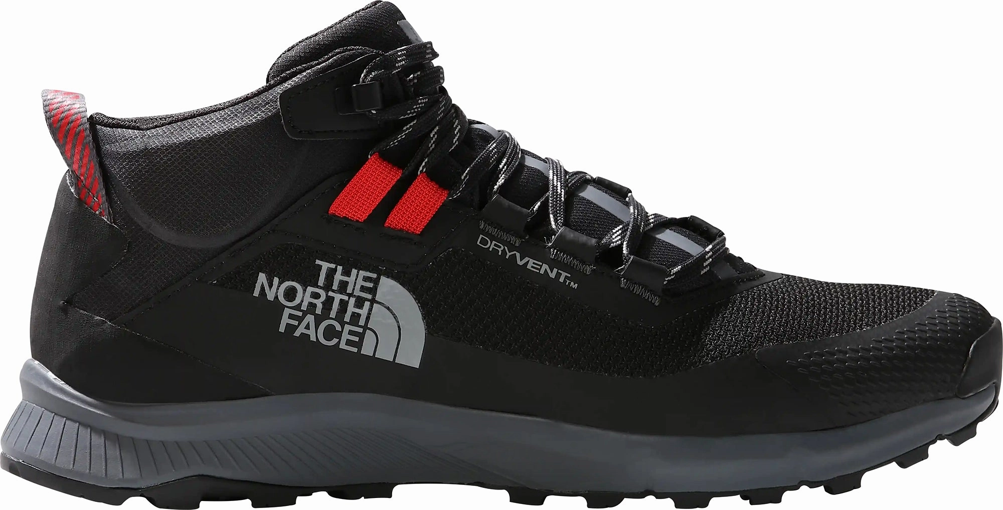 elderly people The North Face Cragstone Mid Waterproof Mens Walking Boots - Black