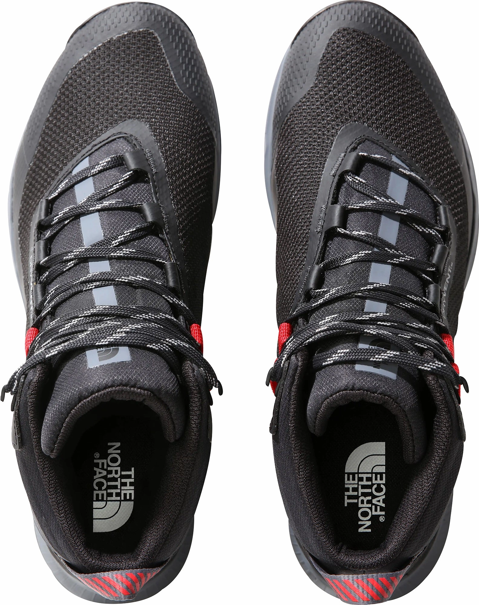 The North Face Cragstone Mid Waterproof Mens Walking Boots - Black single - colored