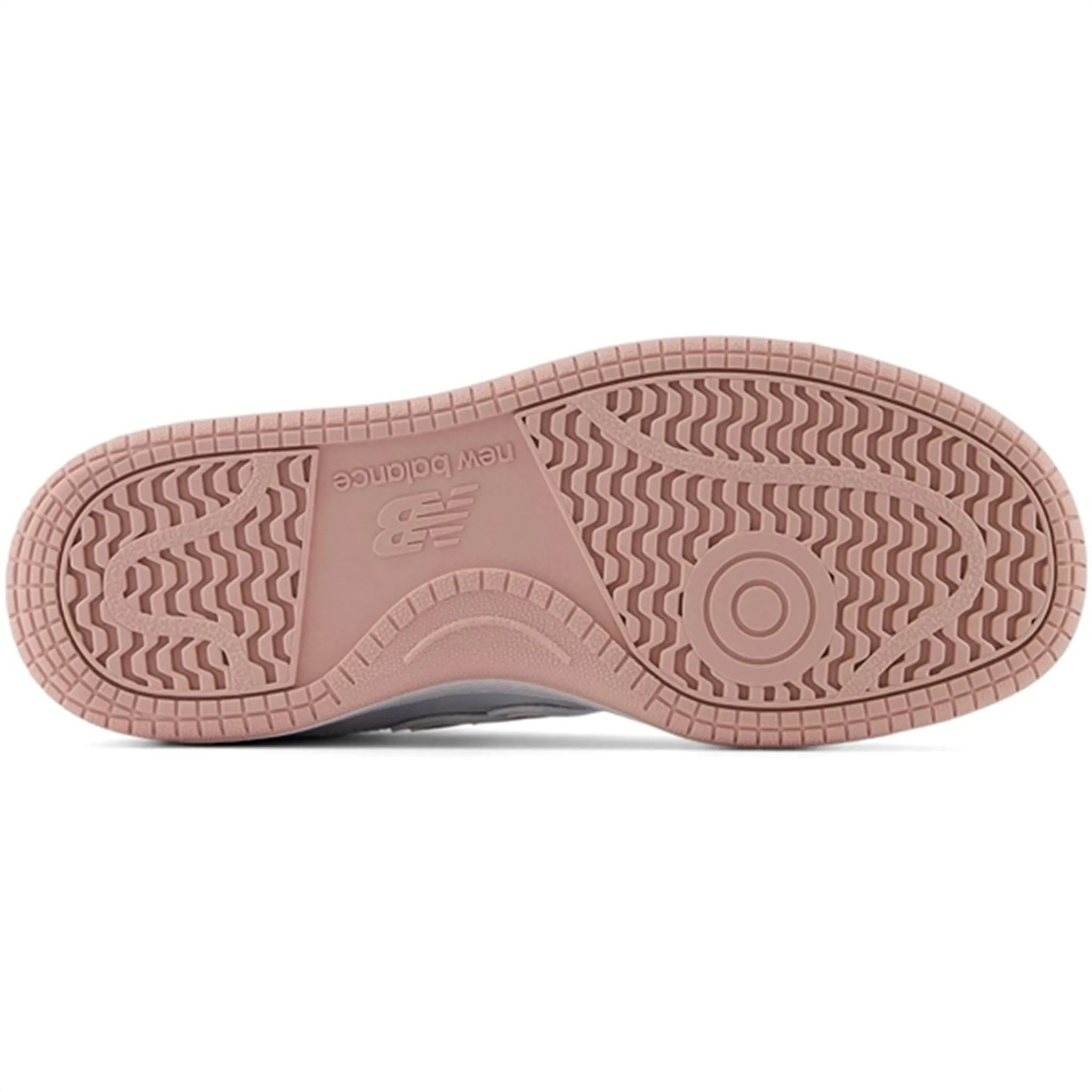 New Balance BB480 Kids Sneakers White Support frame