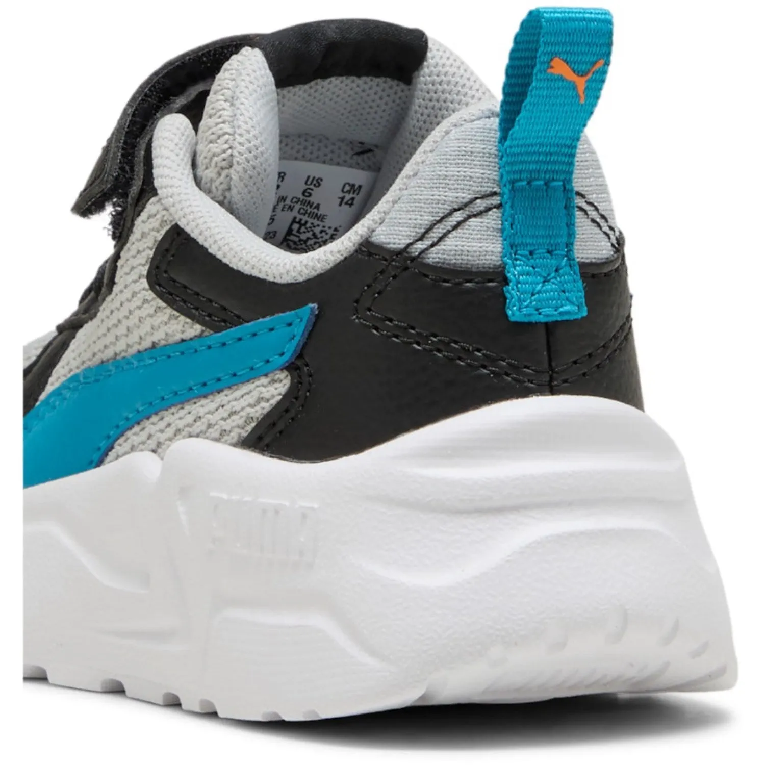 Puma Gray Trinity Lite AC  Inf Sneakers Anti Friction Lining Run Support