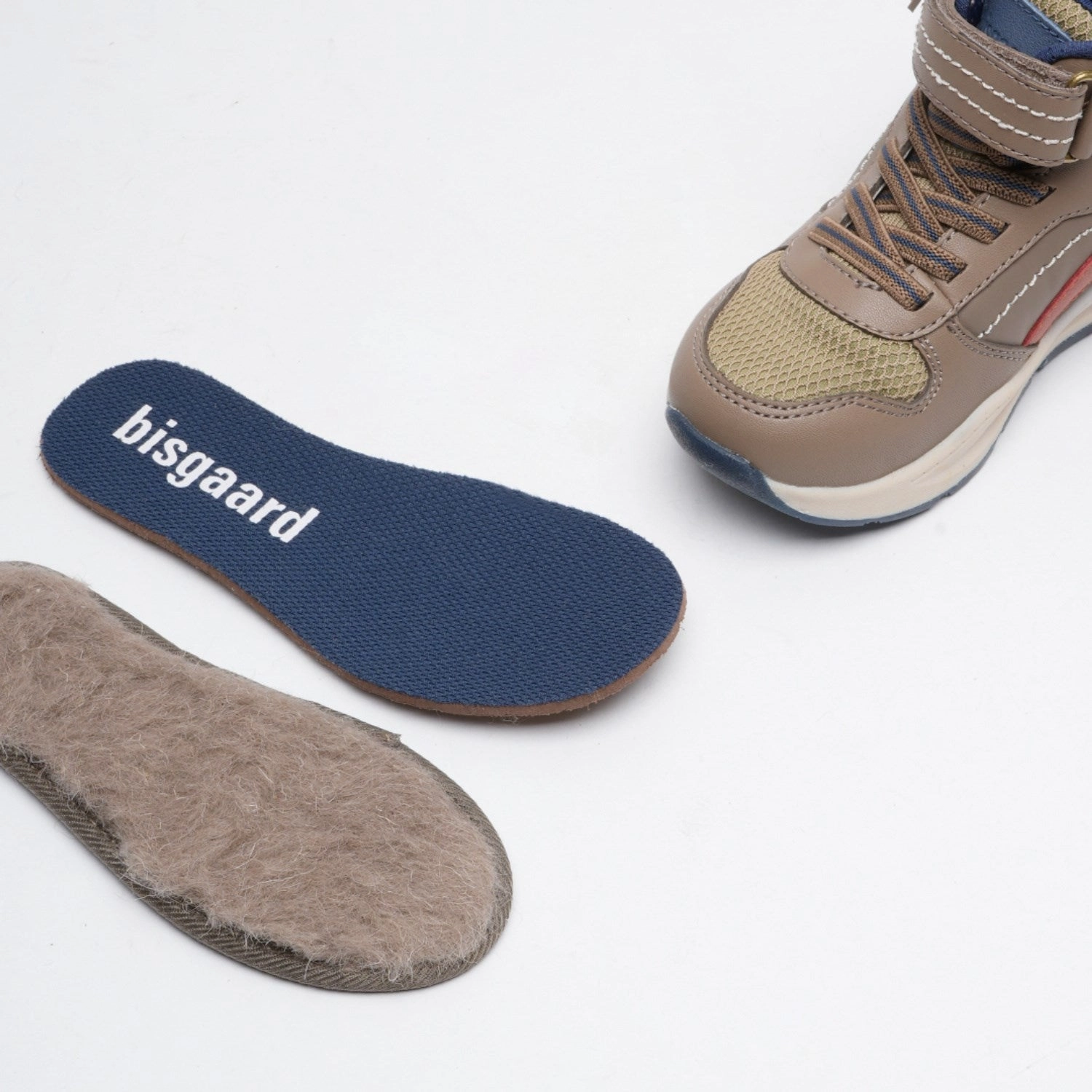 Bisgaard Taupe Drake Tex Bootr Outdoor Protection Mixed Textures