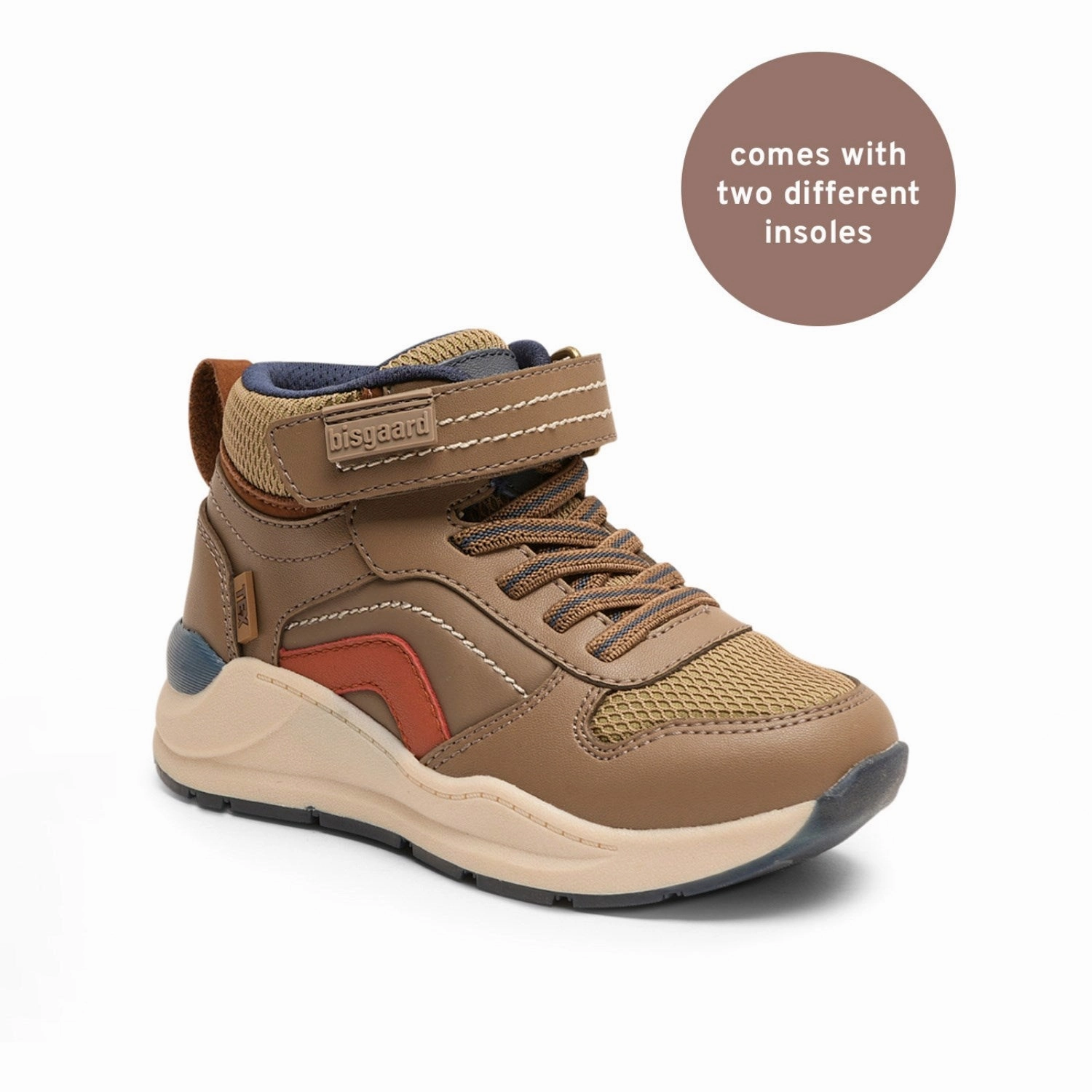 Low Heel Heat Lock Bisgaard Taupe Drake Tex Bootr