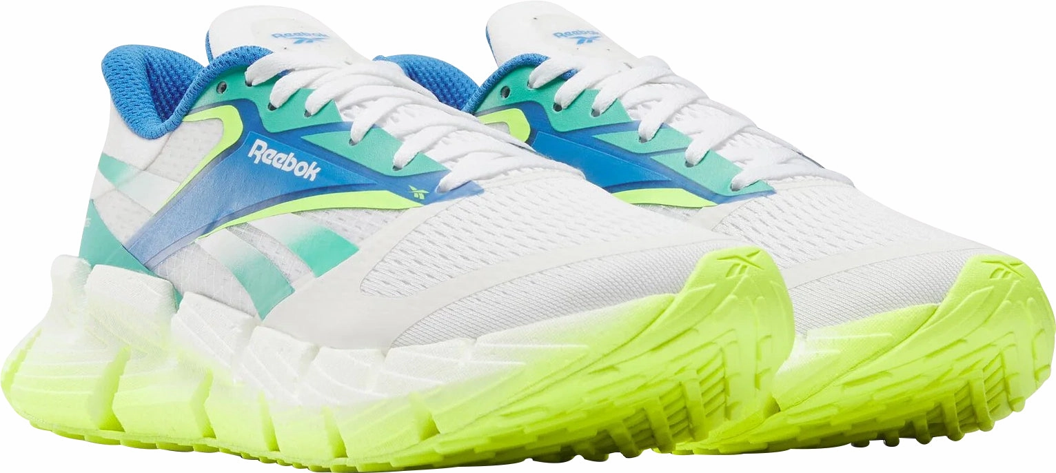 weekday running shoe interval Reebok FloatZig 1 Womens Running Shoes - White