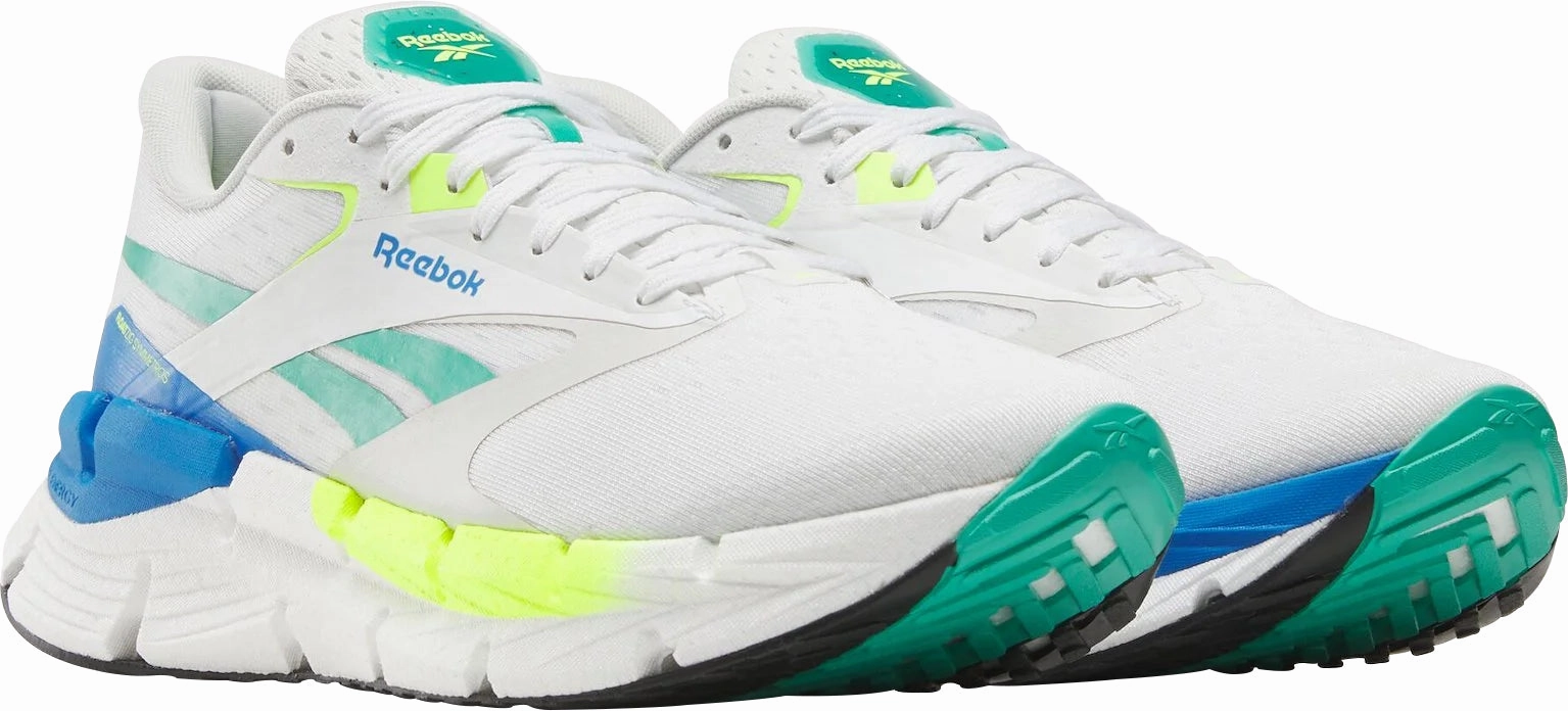 Reebok FloatZig Symmetros Mens Running Shoes - White light - duty shoes