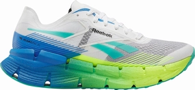 Durable Reinforcement Nylon Mesh Reebok FloatZig X1 Mens Running Shoes - White