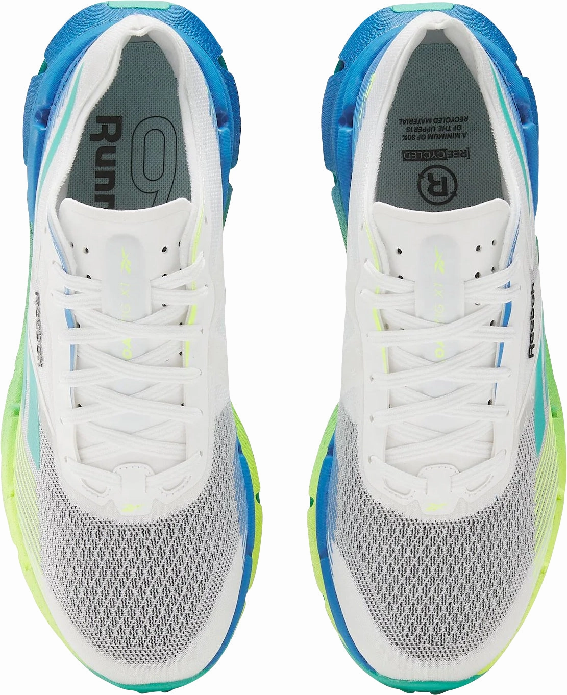 Reebok FloatZig X1 Mens Running Shoes - White Improved features