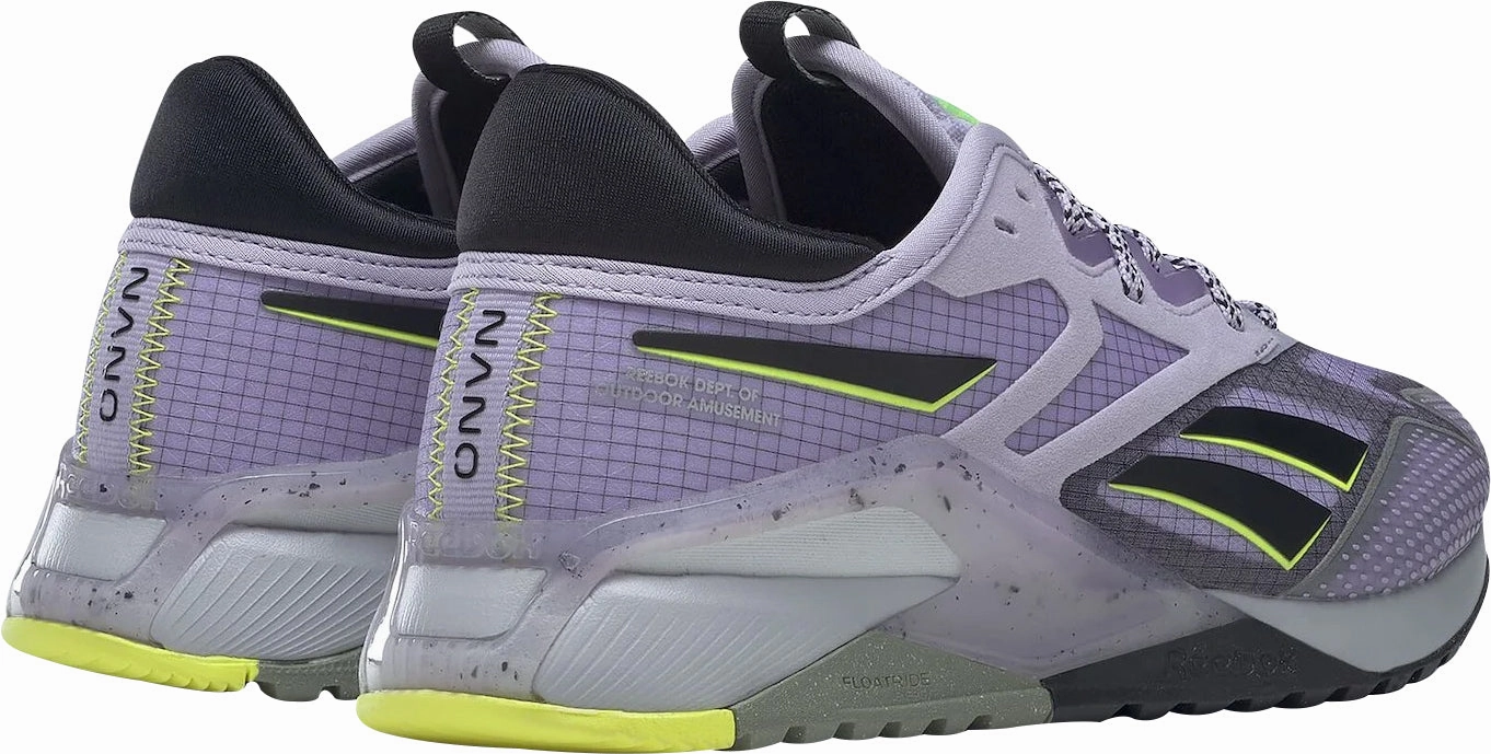Reebok Nano X2 TR Adventure Womens Training Shoes - Purple Basic Style Canvas