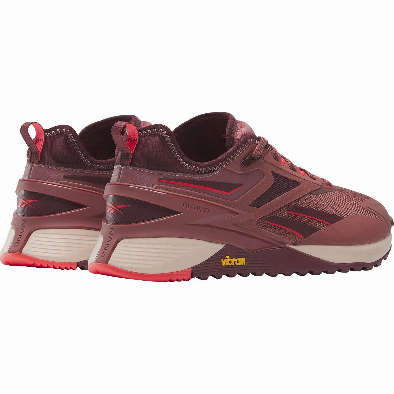 Reebok Nano X3 Adventure Womens Training Shoes - Red Work Walk Balance Tech