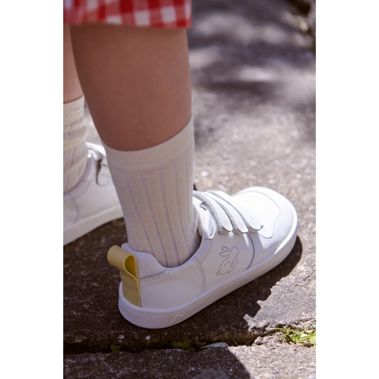 Bundgaard White Coda Lockdown Heel