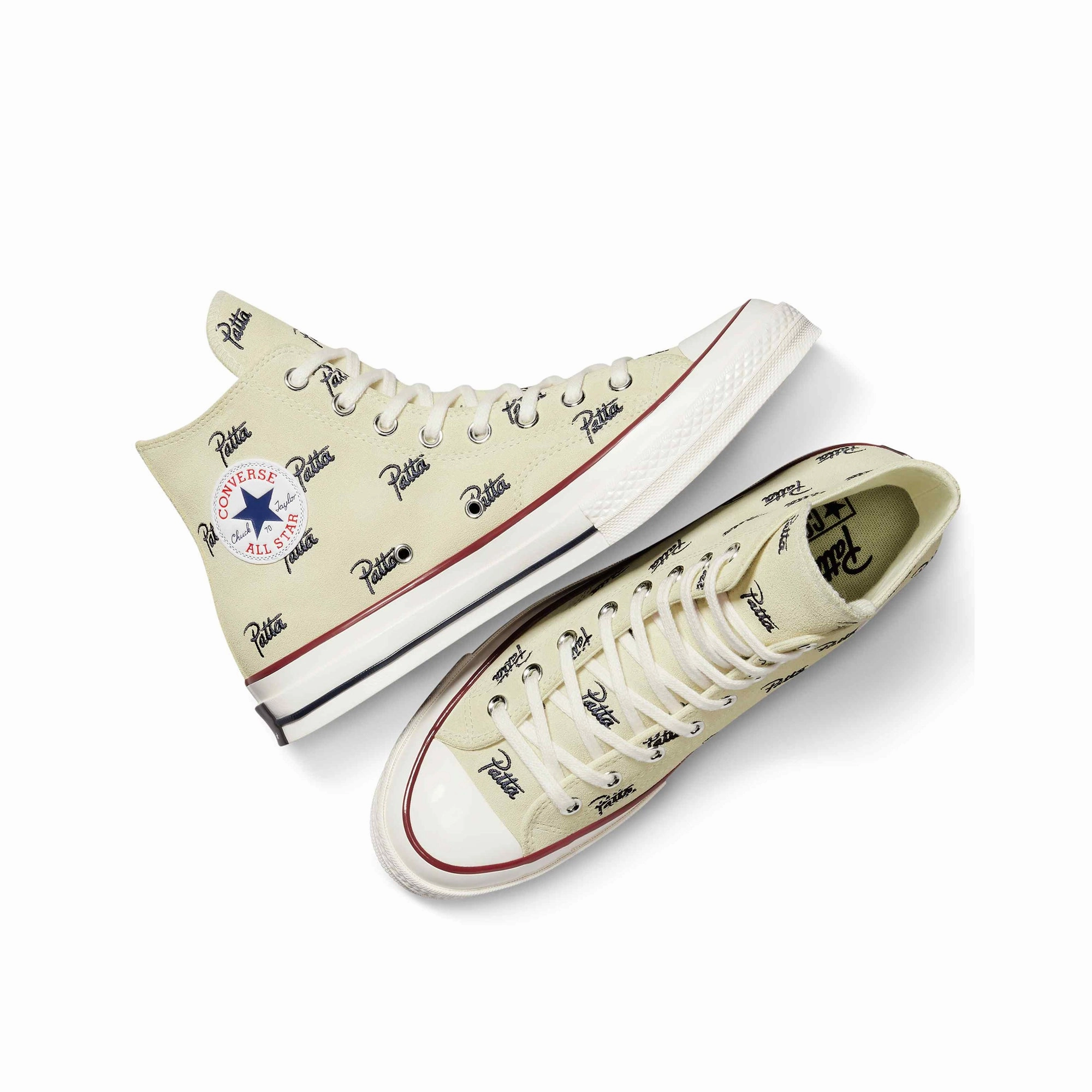 Converse x Patta Mens Chuck 70 High Shoes Comfortable ankle support running in a tide pool area shoes