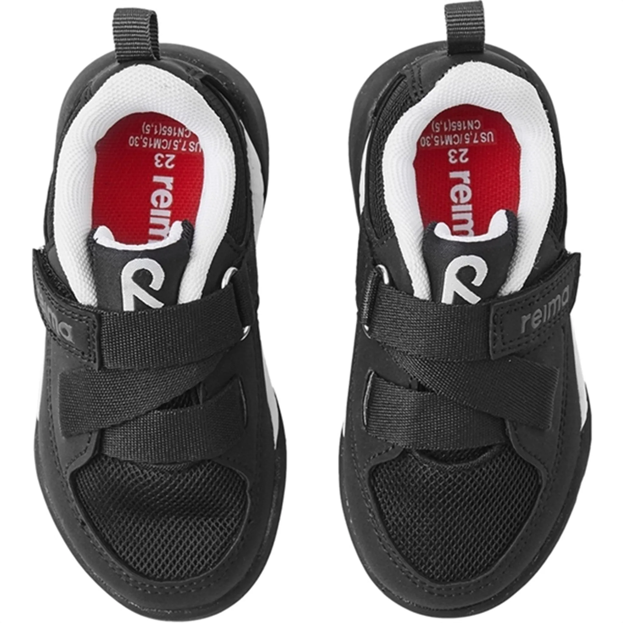 Reima Reimatec Waterproof Sneakers Kiirus Black Stretch Lace System Dual Density