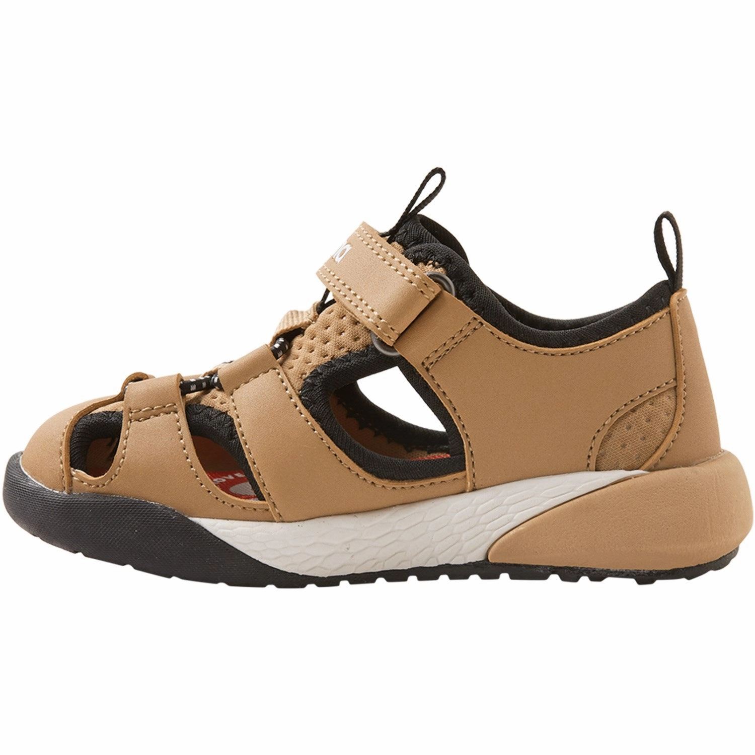 Anatomical Toe Ridge summer shoes Reima Peanut Brown Sandals Lomalla