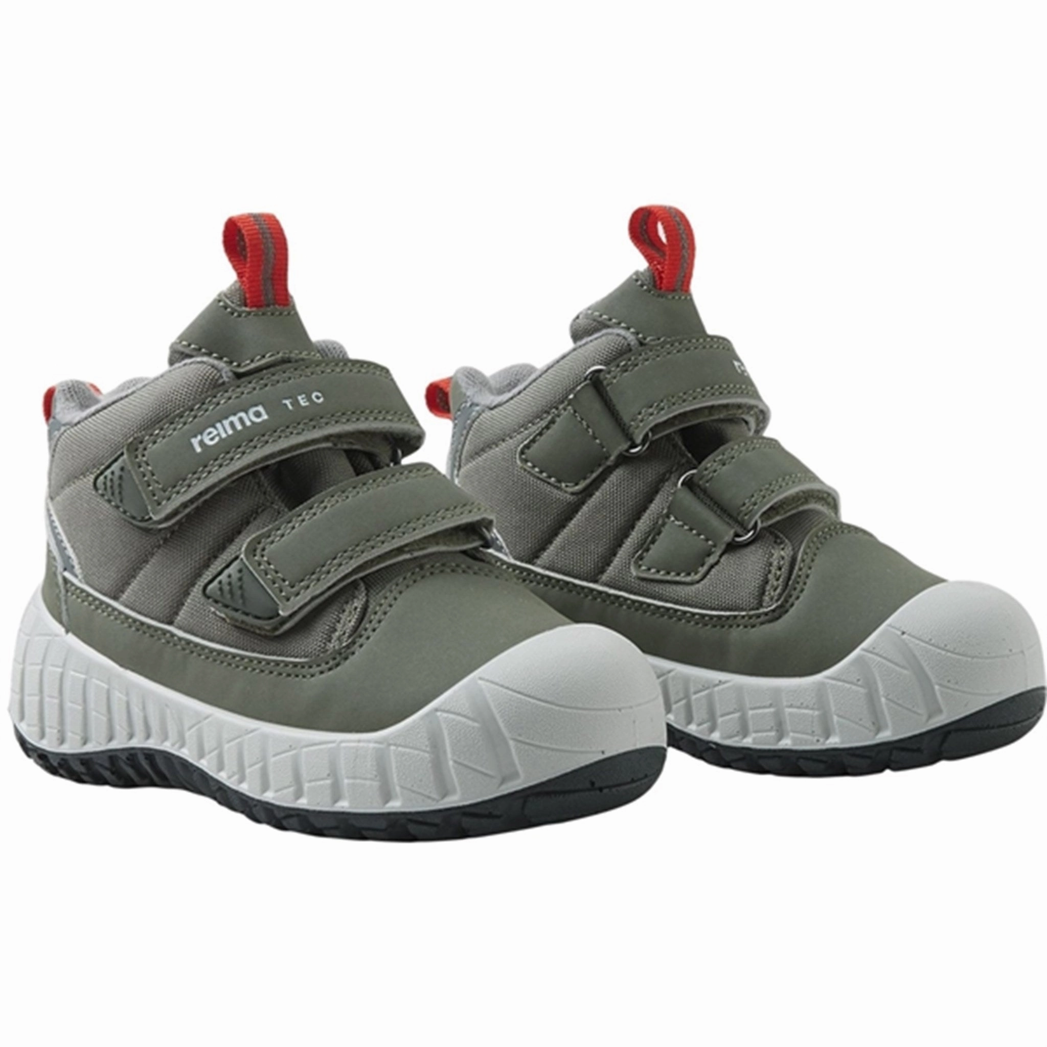 Comfortable Feeling Stable Support River Crossing Reima Reimatec Waterproof Shoes Passo 2.0 Greyish Green