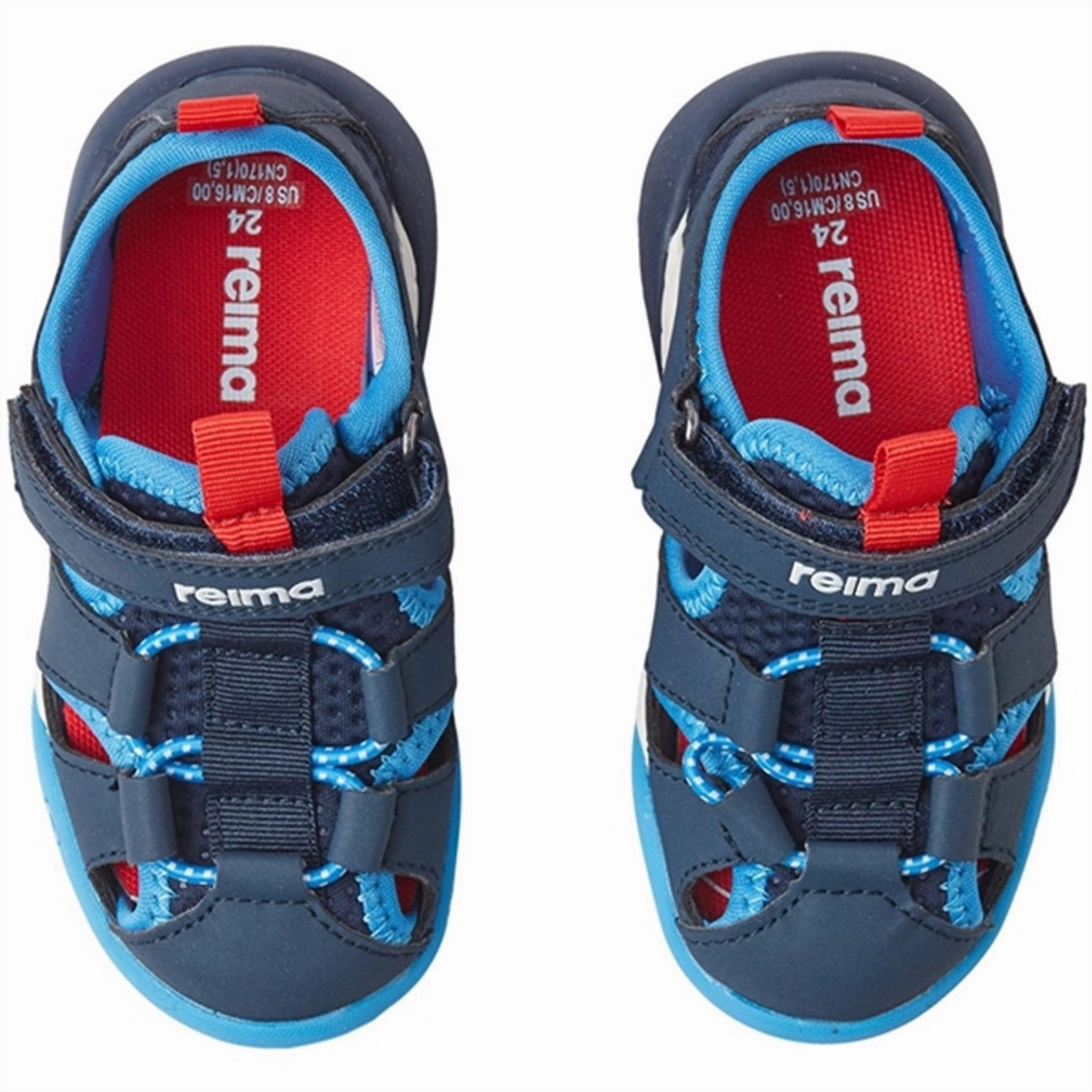 Casual Travel Shoes Comfy lining Reima Sandals Lomalla Navy