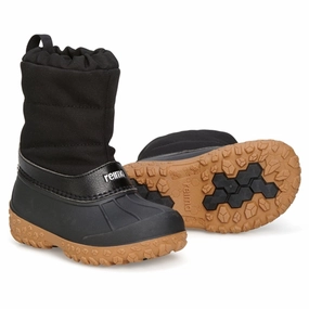 Reima Winter Boots Loskari Black Minimal Profile