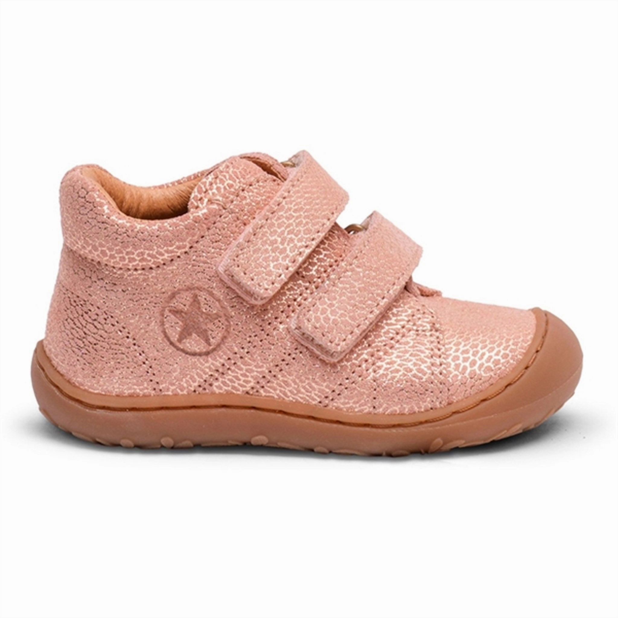 Pure Flex Bisgaard Hale V Starter Shoes Blush Glitter