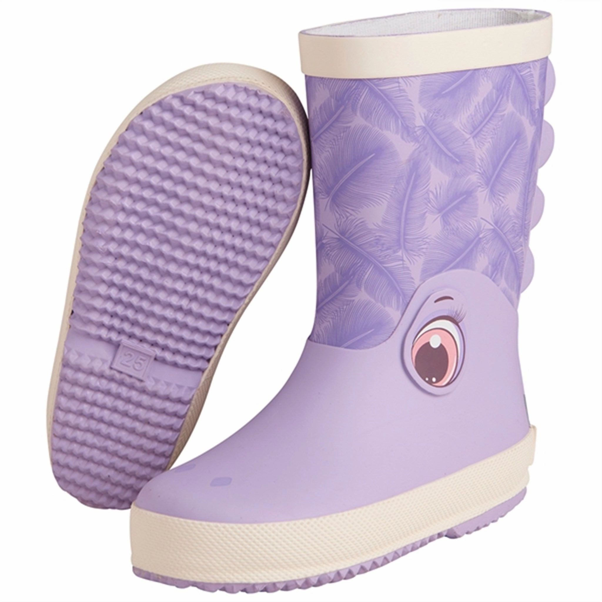 british retro CeLaVi Wellies Paisley Purple