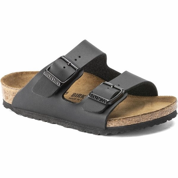 Reinforced toe Birkenstock Arizona Kids BS Black Sandal