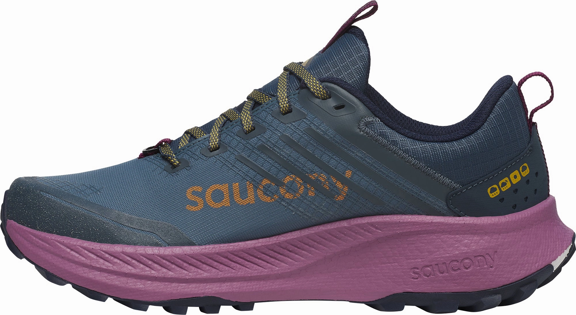 Saucony Ride TR2 GORE-TEX Womens Trail Running Shoes - Blue flexible - sole running for community events