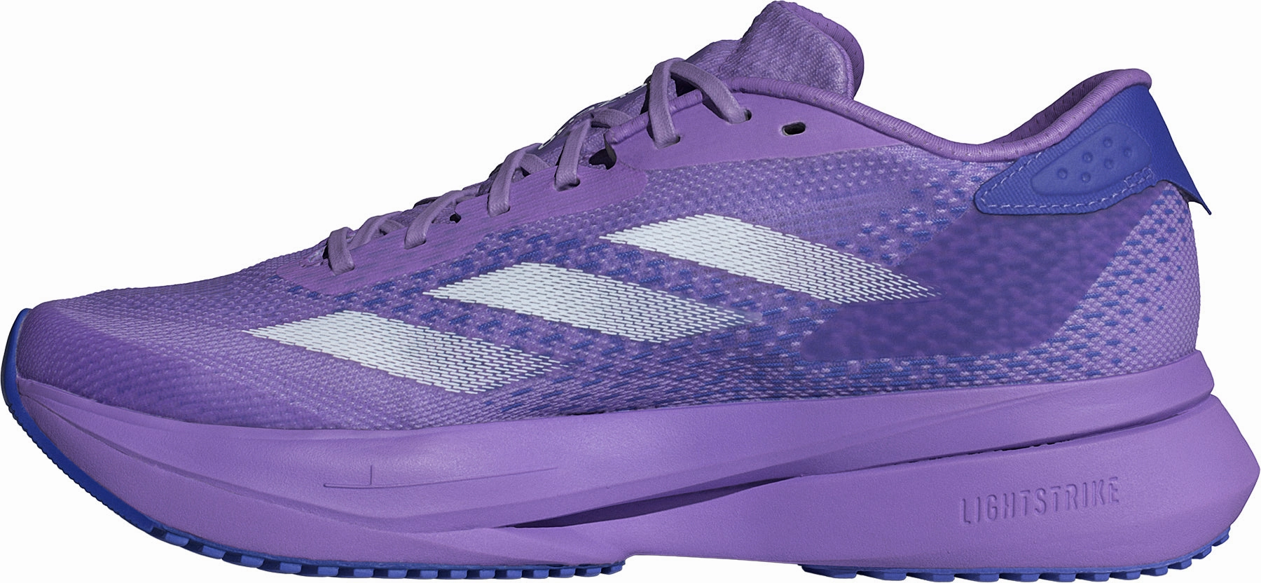 adidas Adizero SL 2 Womens Running Shoes - Purple Soft - landing
