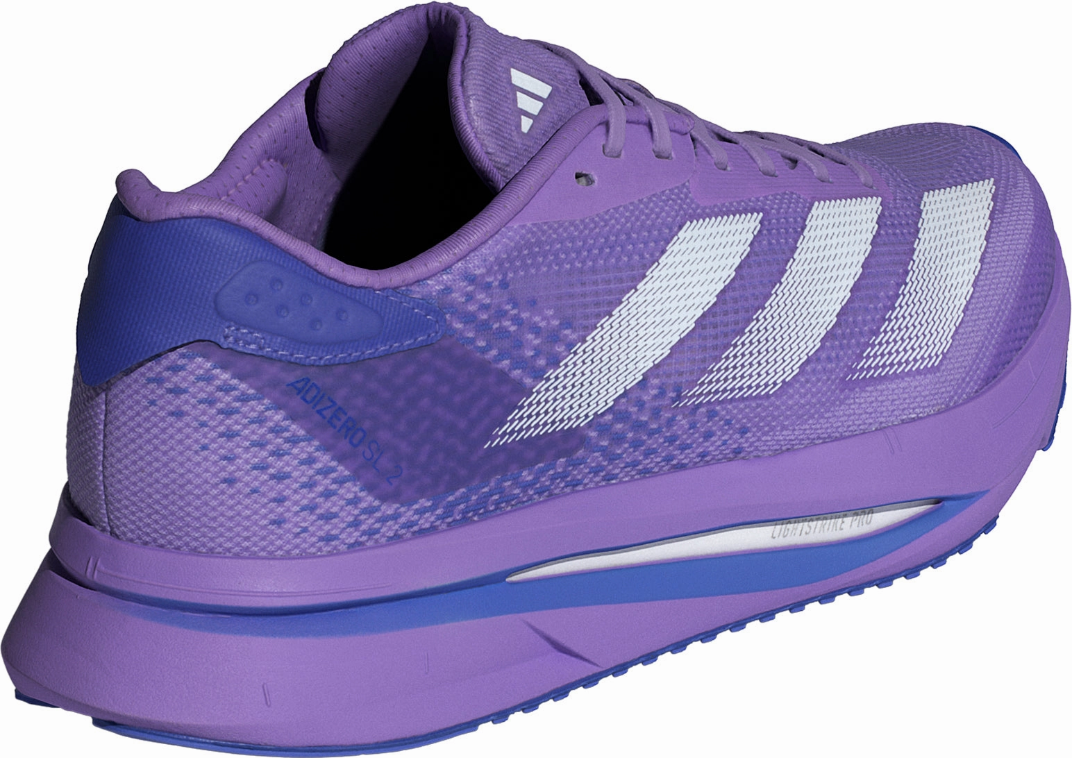 Midfoot Support Cage adidas Adizero SL 2 Womens Running Shoes - Purple