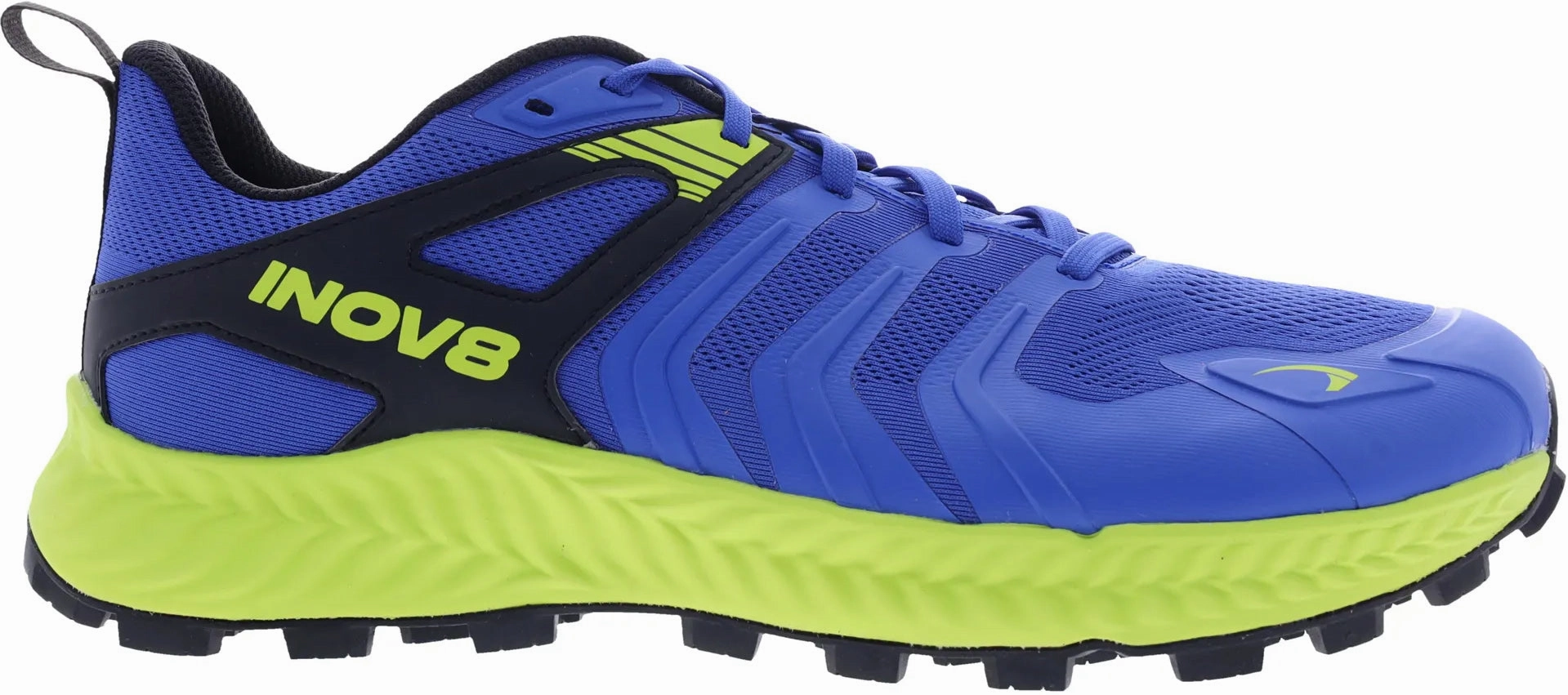 Inov8 TrailTalon WIDE FIT Mens Trail Running Shoes - Blue Ventilated Tongue Functional utility
