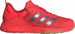 adidas Dropset 3 Womens Training Shoes - Red Lateral Stability Training Style
