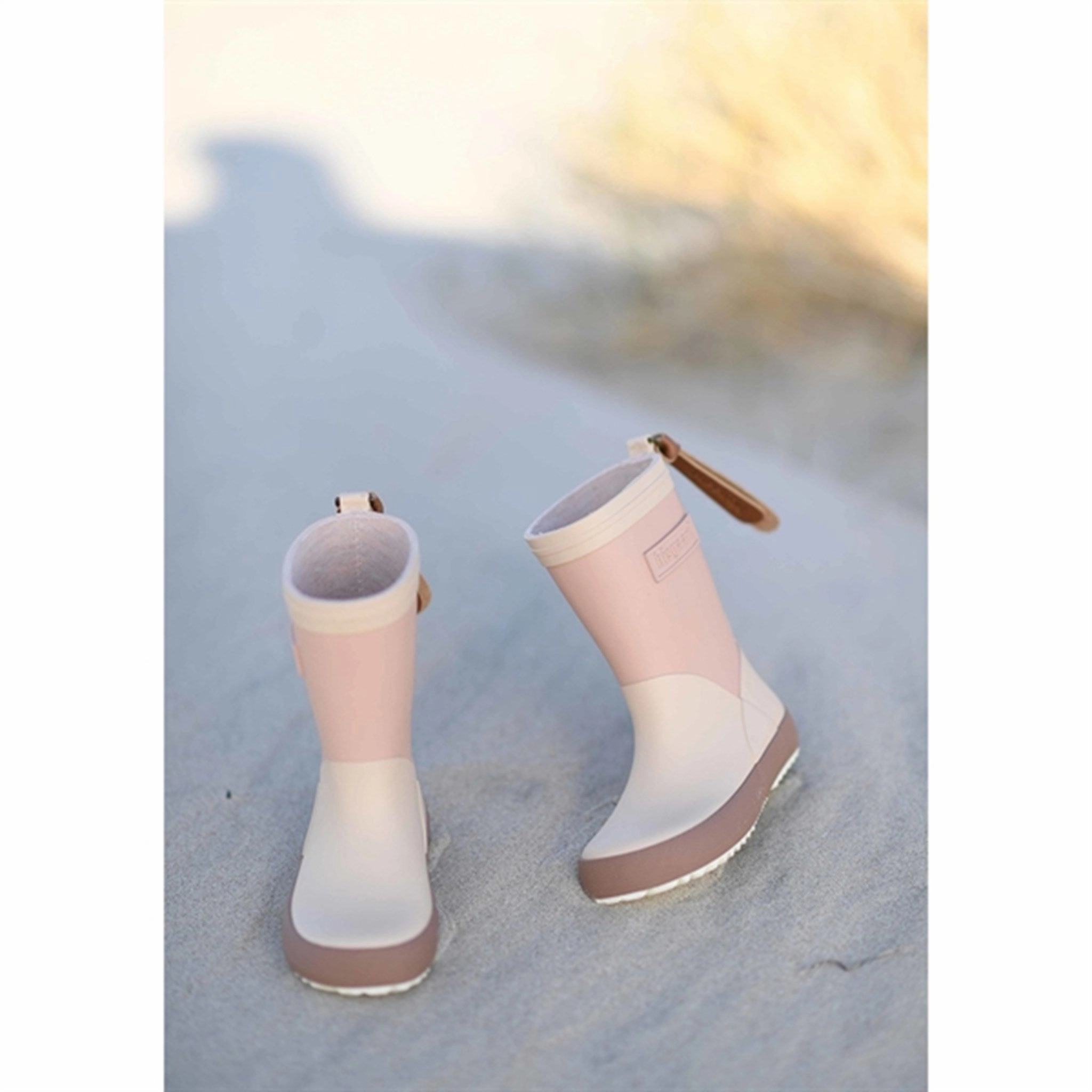 Bisgaard Rubber Boots Fashion II Milkshake Breathable mesh panel Padded Liner