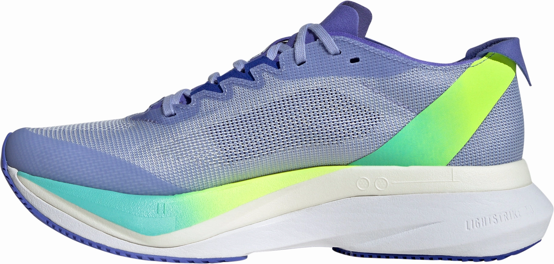 adidas Adizero Boston 12 Womens Running Shoes - Blue Arch Support Tech zero - drop running gear