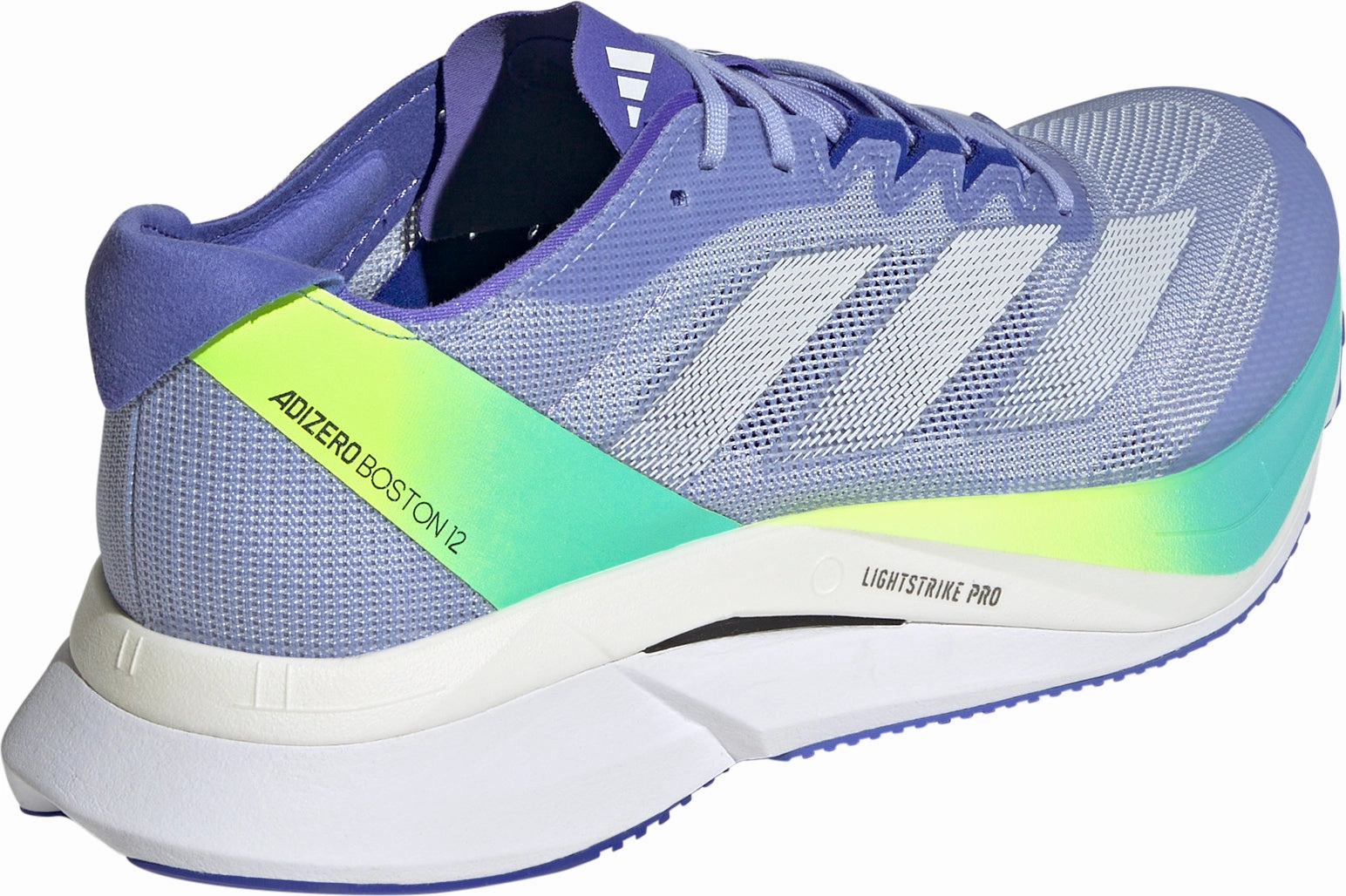 adidas Adizero Boston 12 Womens Running Shoes - Blue theme - run running shoes