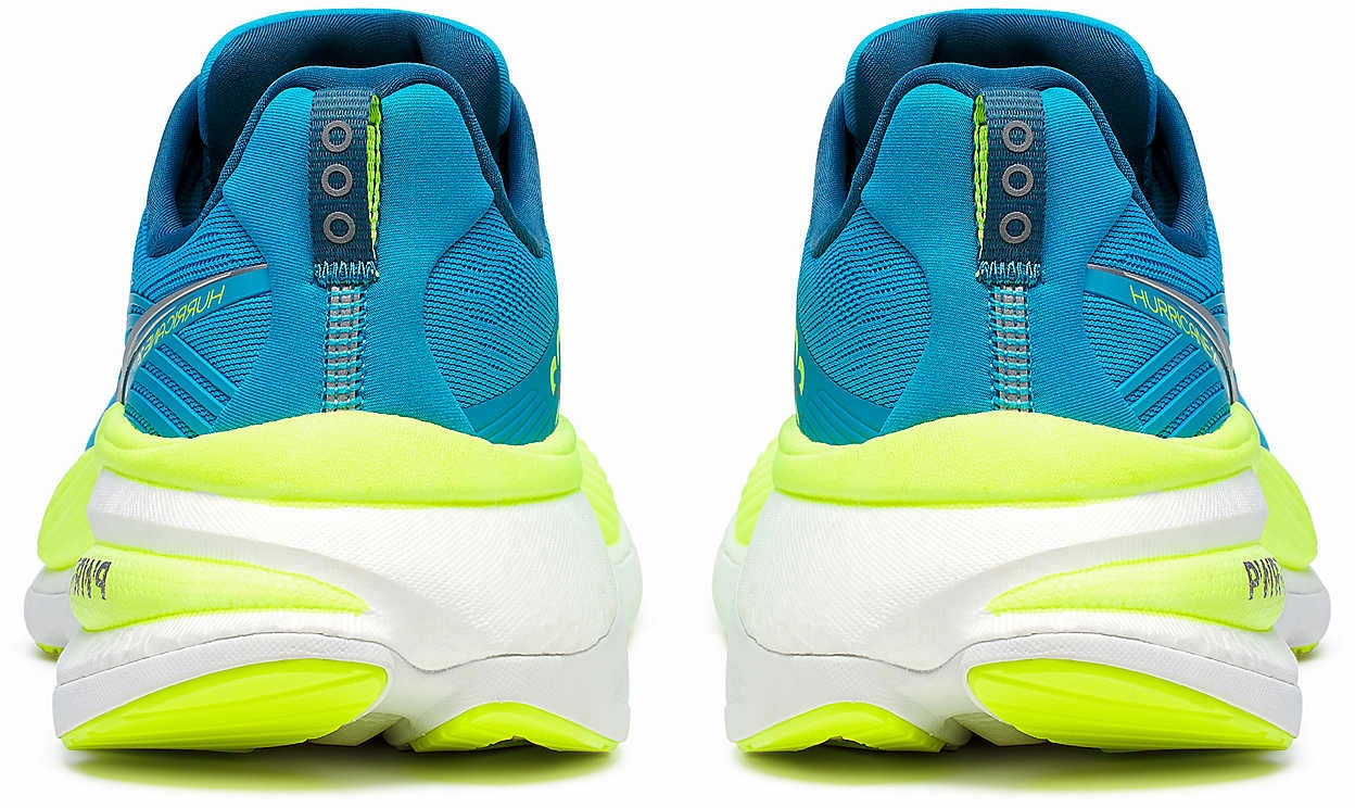 Saucony Hurricane 24 Mens Running Shoes - Blue High Mileage mountain gear