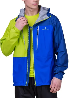 suitable for educational purposes Ronhill Tech Fortify Waterproof Mens Running Jacket - Blue