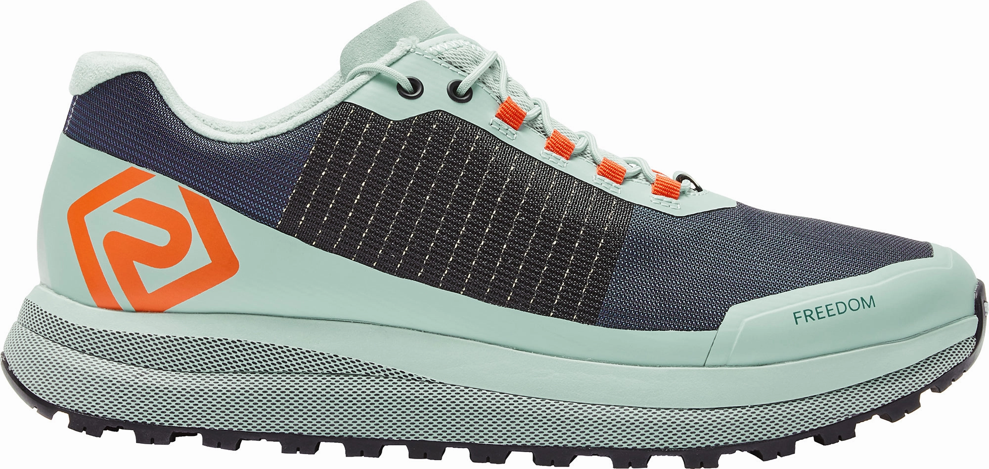 evening jog suitable for races Ronhill Freedom Womens Trail Running Shoes - Green