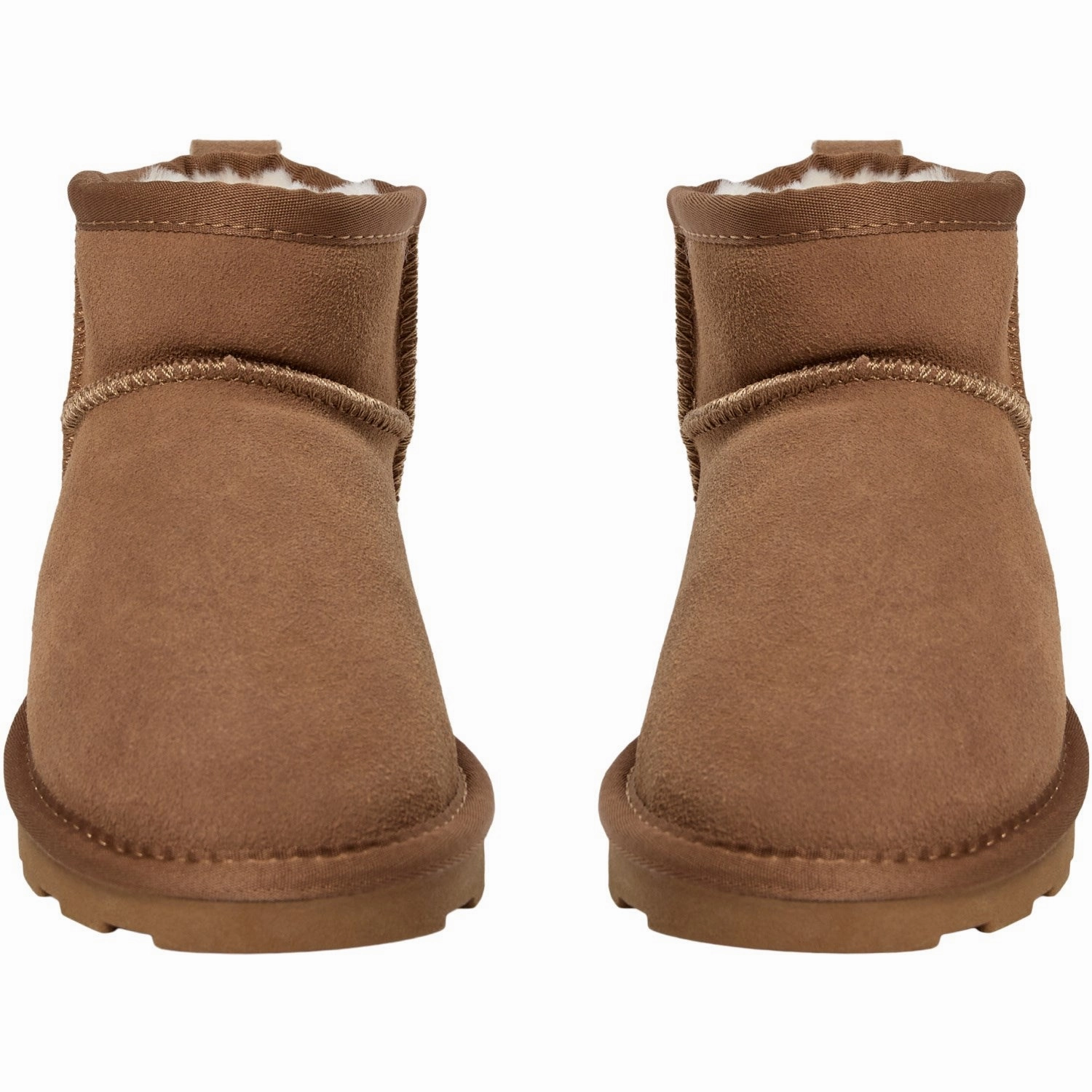 Elastic Ankle Eco Material Cold Weather Commuter Sofie Schnoor Tan DicteSY Teddy Boot