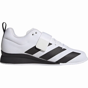 adidas Adipower 2 Weightlifting Shoes - White Neutral Ride Sculpted cushioning