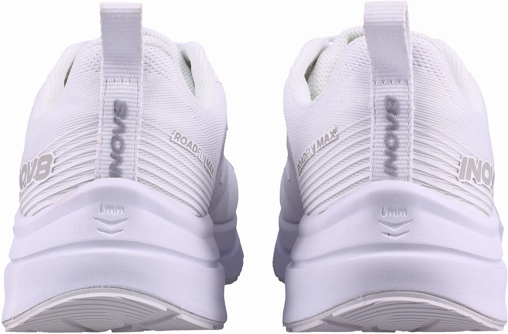 Inov8 RoadFly Max WIDE FIT Womens Running Shoes - White running in color runs shoes Pressure Relief Design