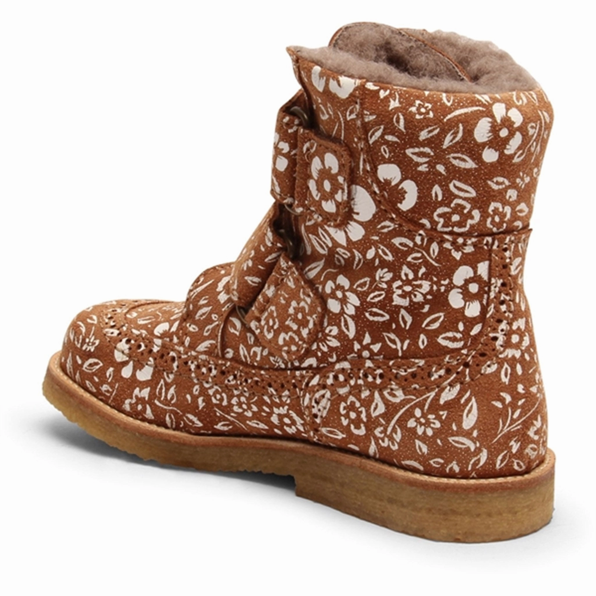 Breathable Comfort Seeker Padded Interior Cold Climate Bisgaard Elba Tex Boots Brandy Flowers