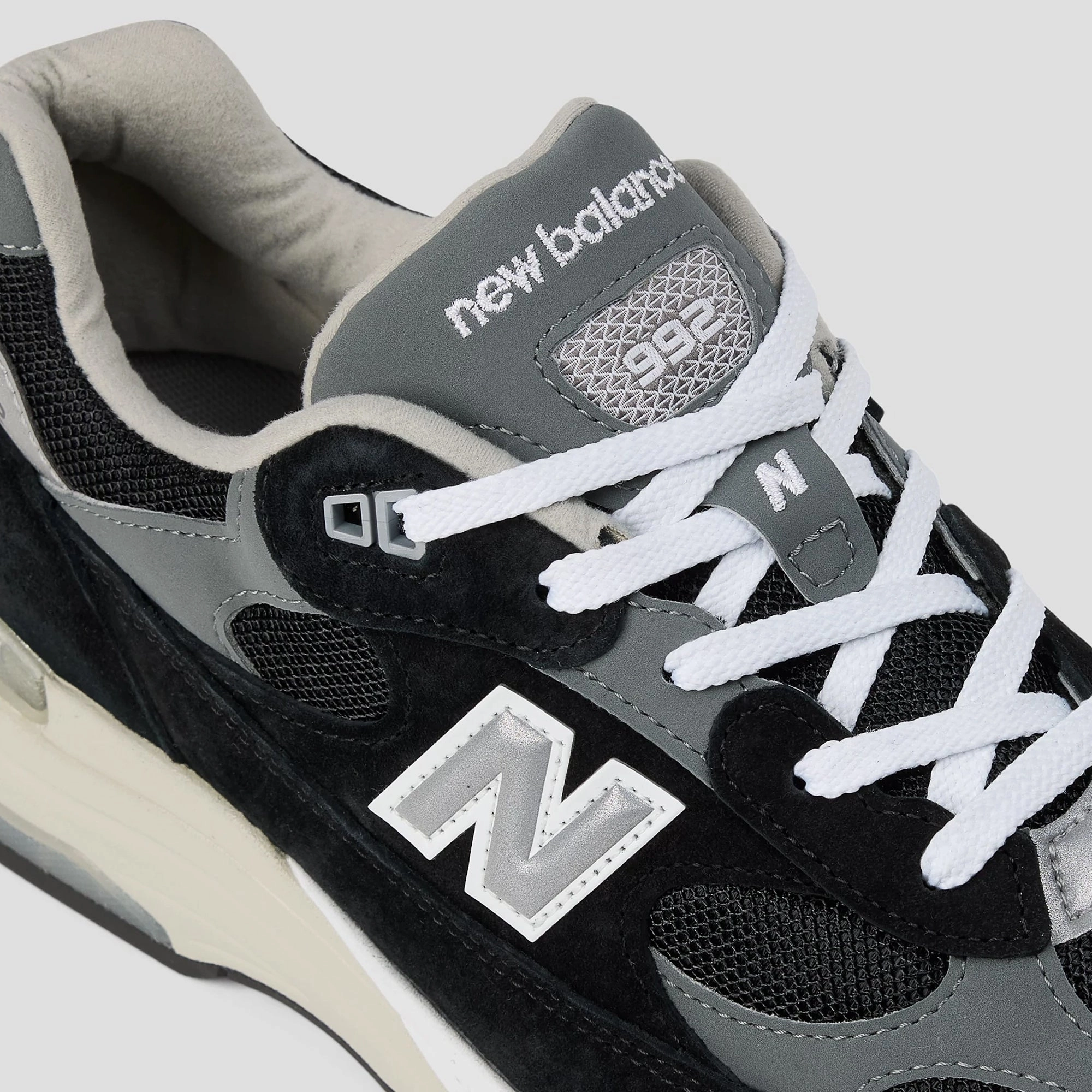 Visible in Dark Fast Paced New Balance Mens Made in USA 992 Shoes